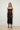 Silk Lace Midi Black
