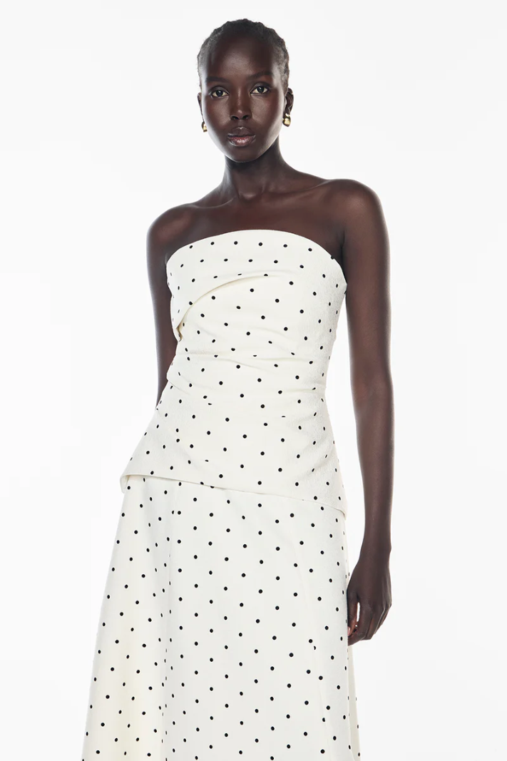 Dot Dot Dash Bustier